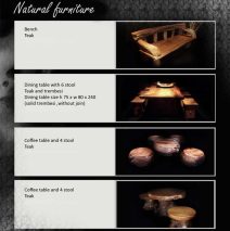 Natural Furniture